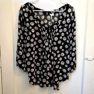 Lauren Conrad Women’s Sheer Top